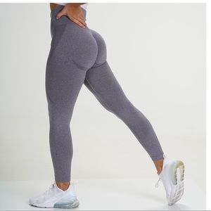 NVGTN Grey Contour Seamless Leggings